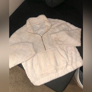 No Boundaries Cream Fleece Pullover